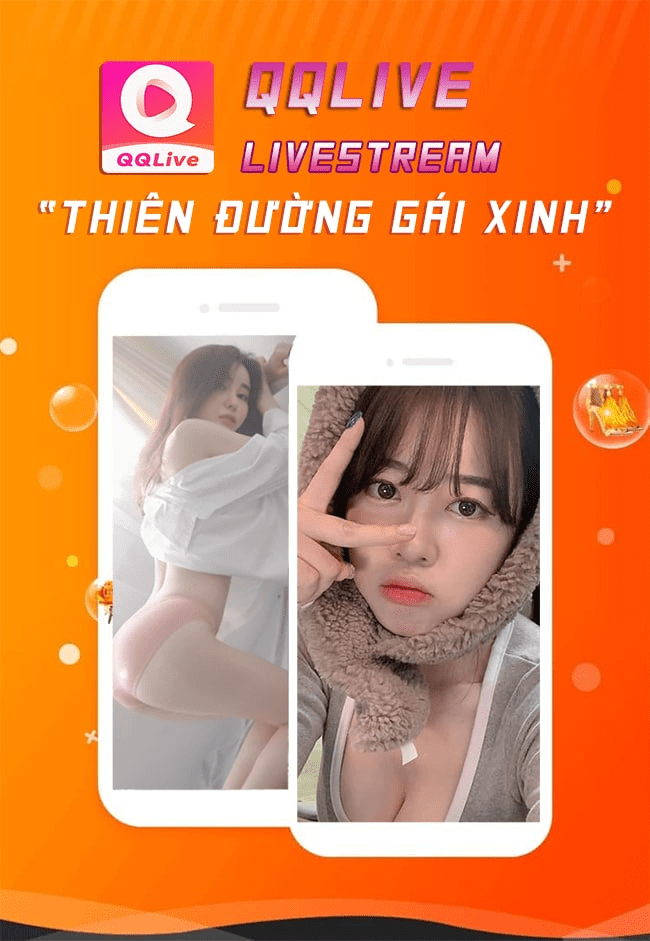 QQlive Là Gì Mà Thu Hút Hàng Triệu Người Dùng Trên Toàn Cầu? 2 gái xinh tại QQlive