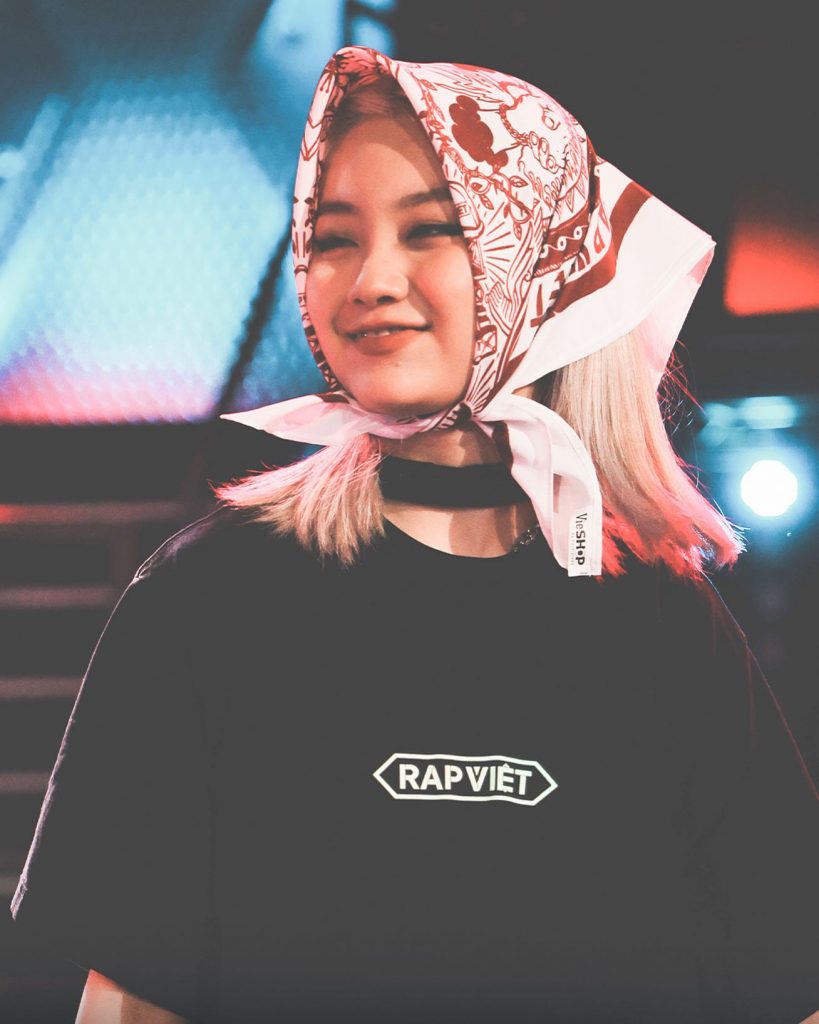 Kellie Bóng Hồng 17 Tuổi Tại Rap Việt Team Binz 4 Cô nàng có niềm đam mê mãnh liệt với rap