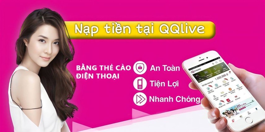 Hướng dẫn nạp tiền bằng thẻ điện thoại vào QQLive dễ dàng - Cập nhật 2025 1 Nạp tiền bằng thẻ điện thoại trên QQLive