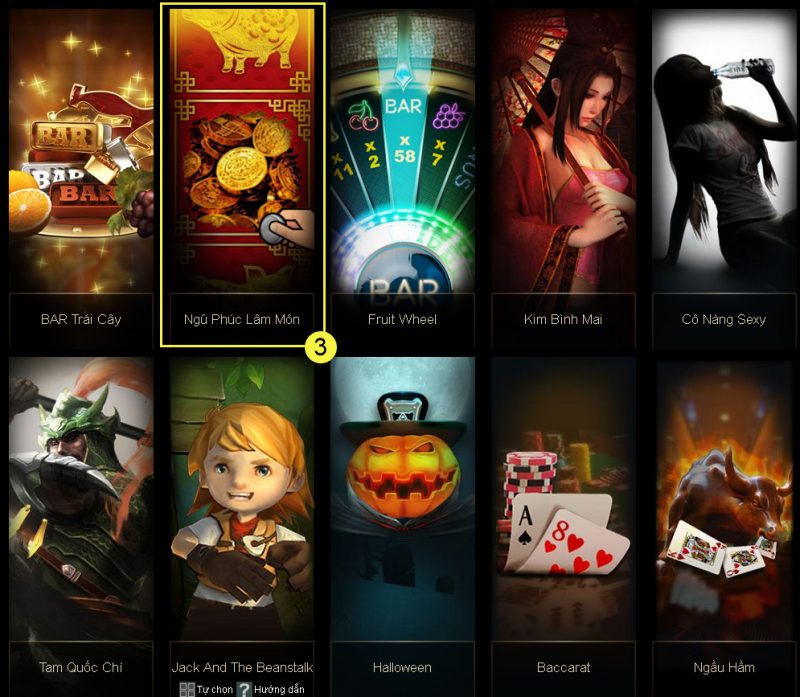 Chơi Game Ngũ Phúc Lâm Môn QQLive - Rinh Nhiều Phần Thưởng 3 Game Ngũ Phúc Lâm Môn