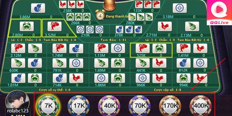 Chinh Phục Game Bầu Cua Tôm Cá - Săn Thưởng Thật Cùng QQLive 3 Cách chơi bầu cua tôm cá