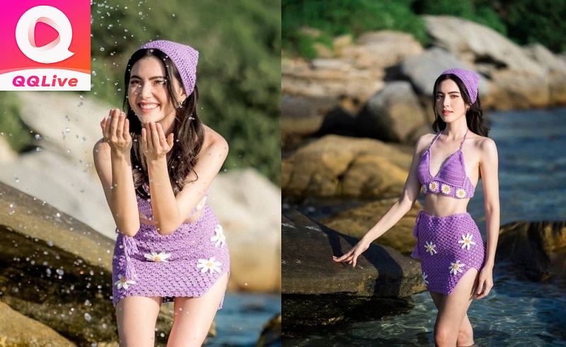 Mai Davika: Lép Mỏng Vẫn Làm Netizen “Xỉu Ngang” Tại QQLive 2 Mai Davika Bikini
