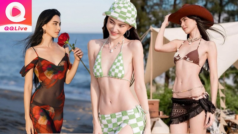 Mai Davika: Lép Mỏng Vẫn Làm Netizen “Xỉu Ngang” Tại QQLive 6 Mai Davika Bikini tự nhiên