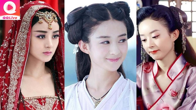 2 Mỹ Nhân Cổ Trang Hoa Ngữ Triệu Lệ Dĩnh Và Lưu Diệc Phi - Sắc Đẹp Kiêu Sa Hút Hồn Fan QQLive 2 mỹ nhân triệu lệ dĩnh cổ trang