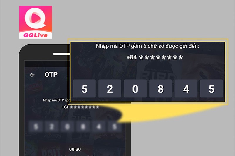 Lấy Mã OTP QQlive Là Gì? Có Quan Trọng Số 1 Hay Không? 3 OTP QQlive thông qua SMS