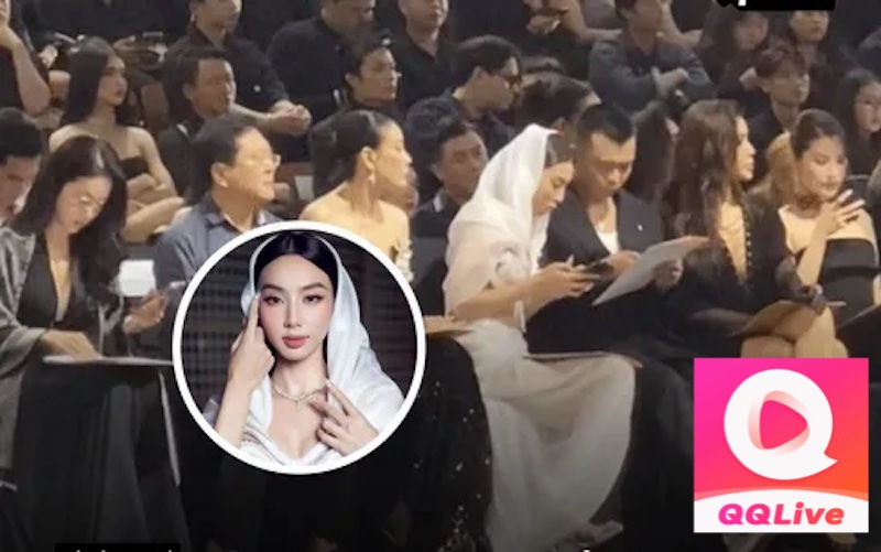 Hoa Hậu Thùy Tiên Tung Ảnh Nude Khoe Trọn “Điểm Yếu” Trên Cơ Thể 2 Hoa hậu Thuỳ Tiên bấm điện thoại khi chấm thi