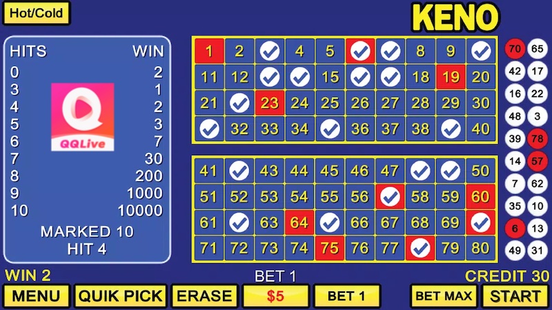 Tải QQLive Và Trải Nghiệm Game Keno Hoàn Toàn Miễn Phí 2 Tải QQLive để chơi game Keno