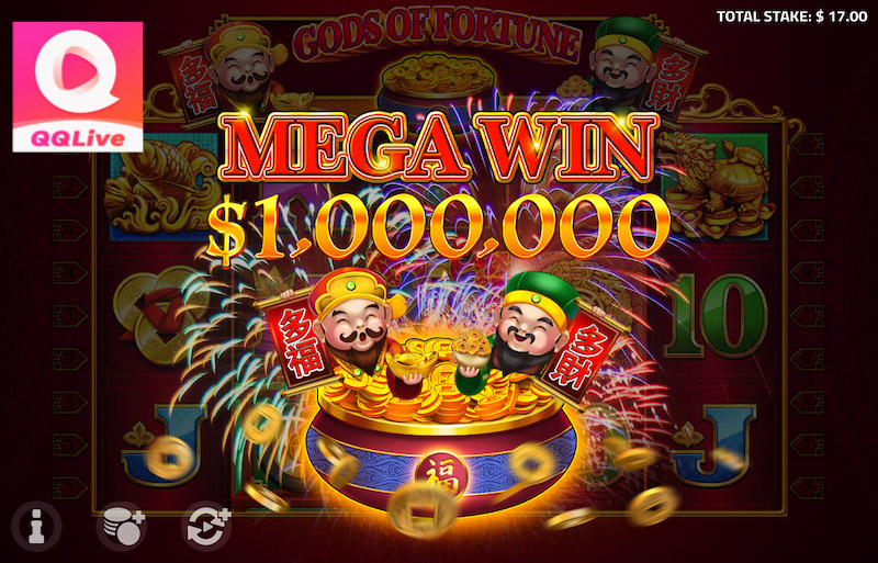 Tải QQLive Chơi Game Slot Fortune God Tỷ Lệ Trúng Siêu Cao 3 Tỷ lệ thưởng Fortune God trên QQ Live