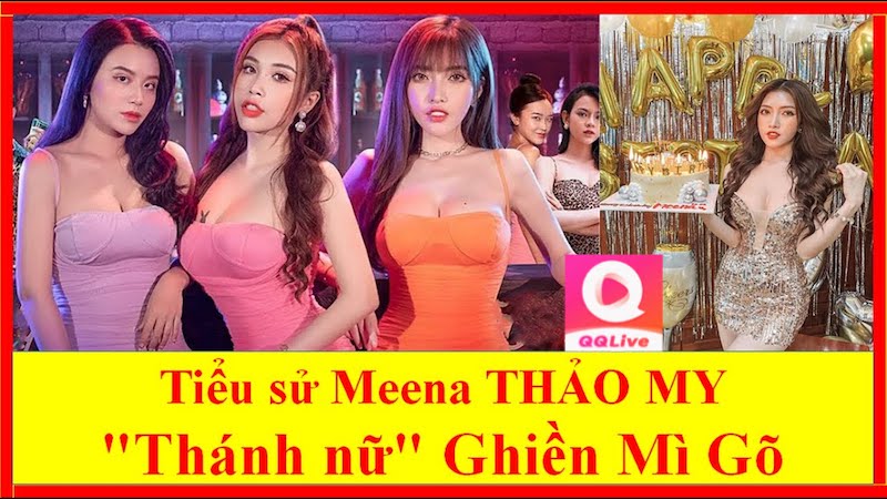 Cùng QQlive iOS Đắm Chìm trong Vẻ Đẹp Sắc Sảo của Hot Girl Mì Gõ Meena Thảo 1 QQlive iOS