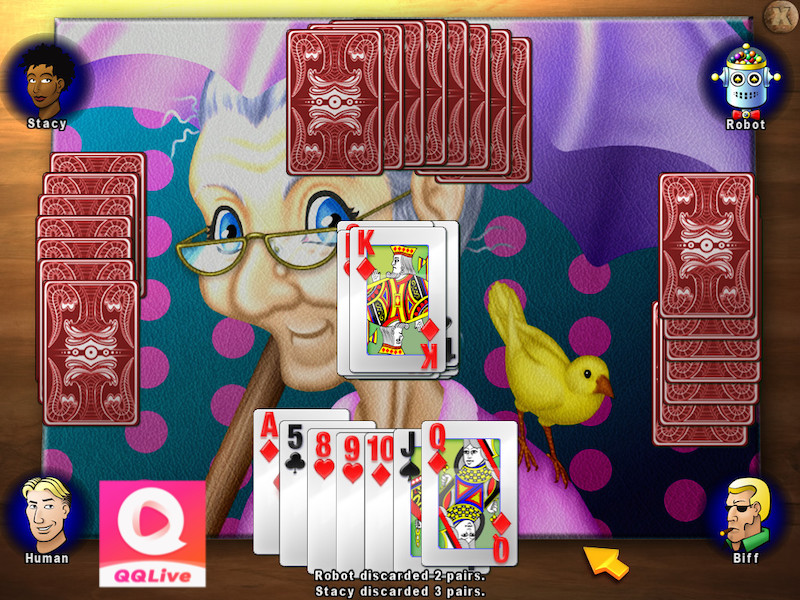 Tải App QQLive 2024 để Thử Game Old Maid Cổ Điển - Một Chạm Là Mê 3 Chuyên nghiệp