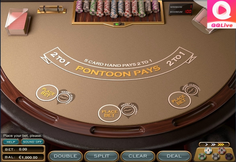 Chinh Phục QQlive APK 2024 với Tựa Game Bài Blackjack Độc Đáo Tên Pontoon 3 Cách chơi Pontoon