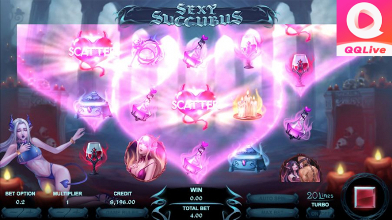 QQlive APK Trình Làng Game Slot Sexy Succubus 2024 - Phiêu Lưu Nồng Cháy 2 Biểu tượng game slot Sexy Succubus trên QQlive APK