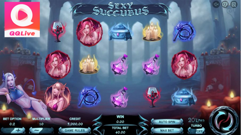 QQlive APK Trình Làng Game Slot Sexy Succubus 2024 - Phiêu Lưu Nồng Cháy 3 Chơi Sexy Succubus trên QQlive APK
