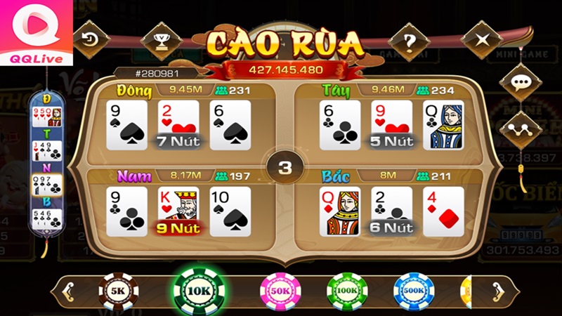 Chơi cào rùa trên app QQlive