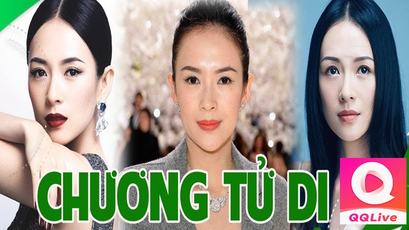 Chương Tử Di trên app QQ Live