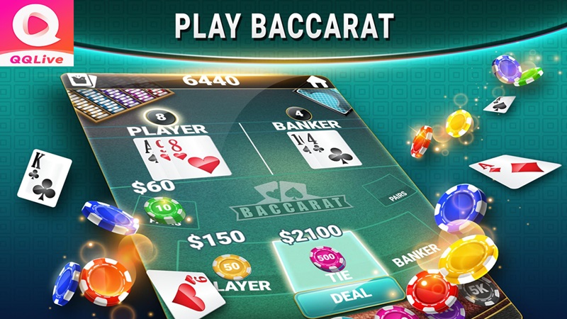 Chơi Baccarat trên app QQ Live