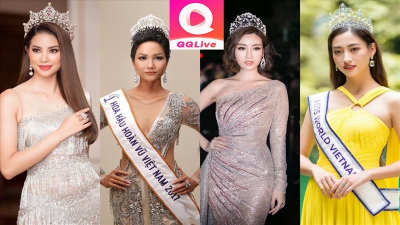hoa hậu Việt nổi tiếng QQ Live