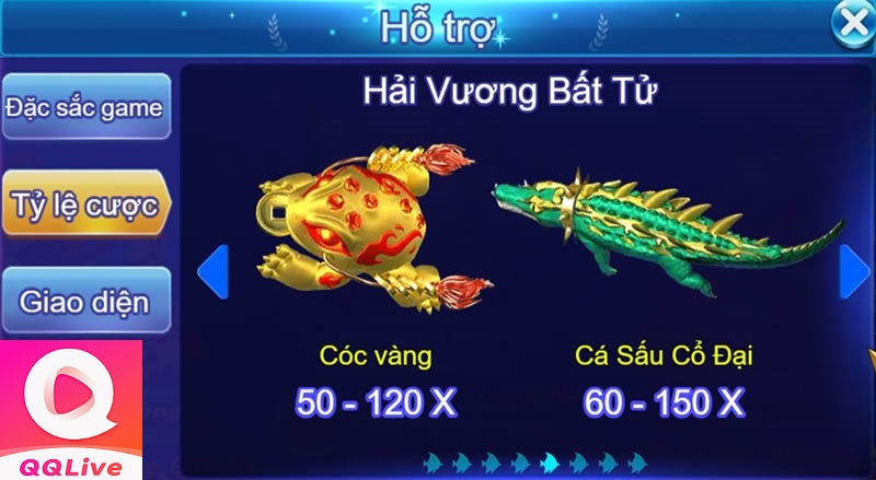 Boss đặc biệt trong Royal Fishing trên QQ Live