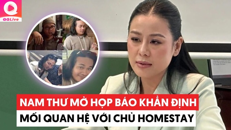 Nam Thư mở họp báo đính chính tin đồn tiểu tam
