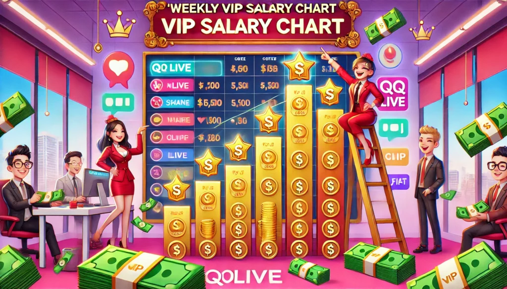 Lương VIP Hàng Tuần Tại QQLive – Phần Thưởng Khủng Cho Hội Viên 2 Bảng lương VIP hàng tuần tại QQLive