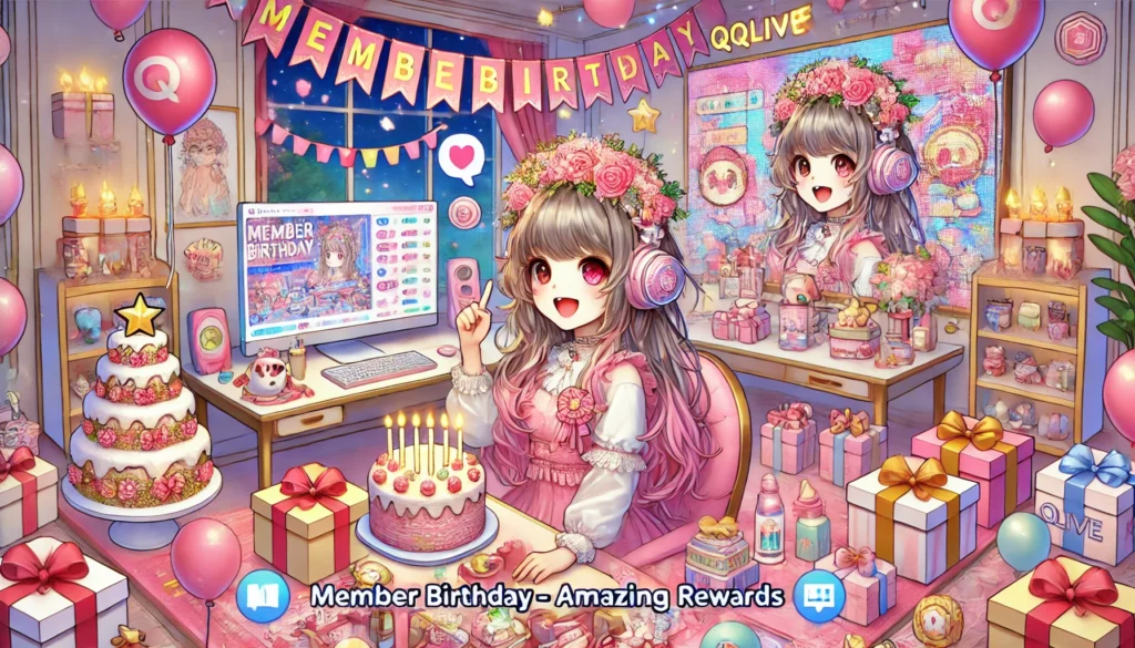 Chương Trình Mừng Sinh Nhật Hội Viên Tại QQLive – Thưởng Khủng 1 Mừng sinh nhật hội viên QQLive