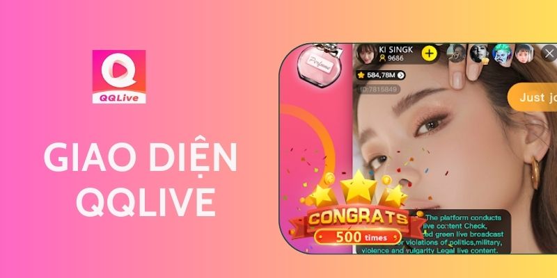 Khám phá tính năng mới của QQlive với giao diện hiện đại, dễ sử dụng