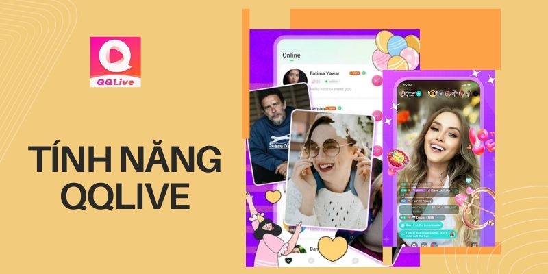 Tương Tác Trực Tuyến Cùng QQLive: Giải Trí Đỉnh Cao 2025 2 Tương tác trực tuyến cùng QQlive với tính năng độc đáo