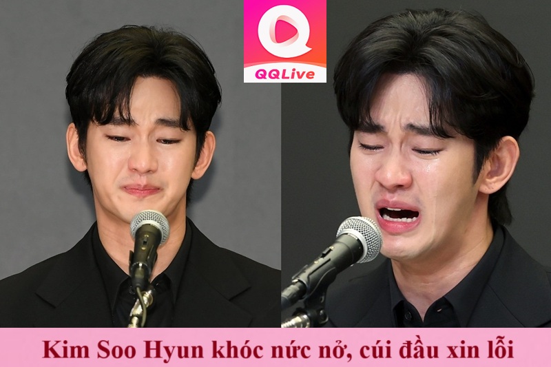 Lùm xùm Kim Soo Hyun: Streamer Việt "bùng nổ" phản ứng trước drama 3 kim soo hyun khóc nức nở cúi đầu xin lỗi