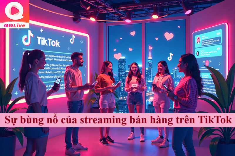 Streaming Bán Hàng: Từ Giải Trí QQlive Đến "Cơn Lốc" TikTok 2 Sự bùng nổ của streaming bán hàng Tik Tok